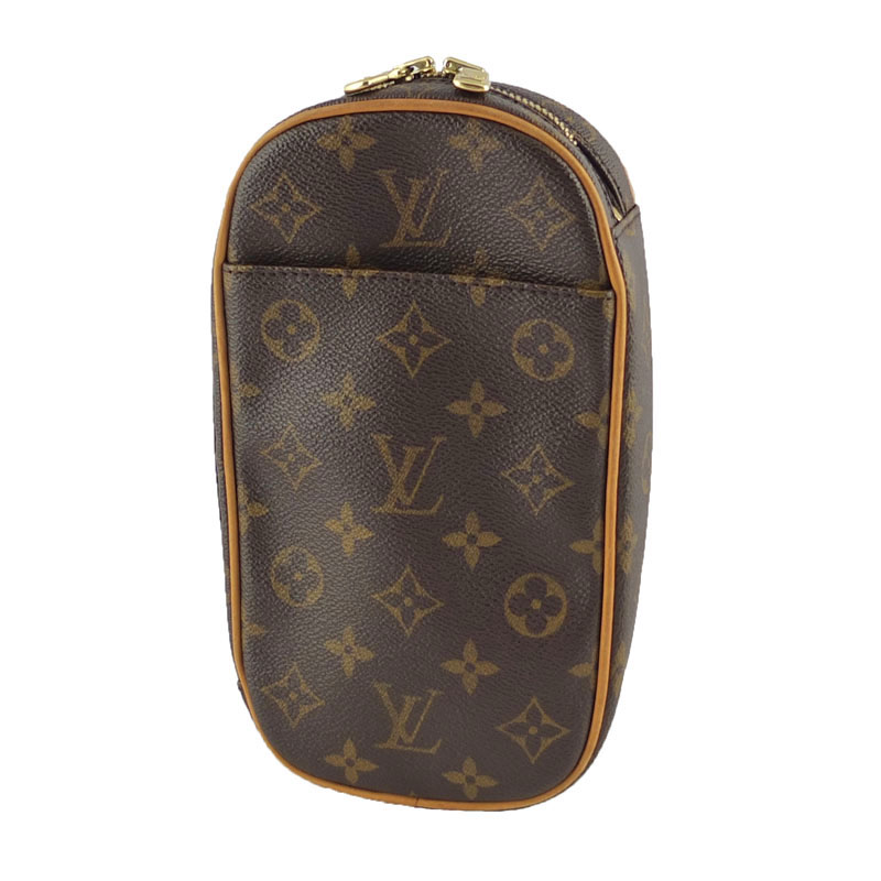 ルイ ヴィトン LOUIS VUITTON ポシェット ガンジュ M51870 上半身御徒面子 ショルダーバッグ モノグラム 【中古】