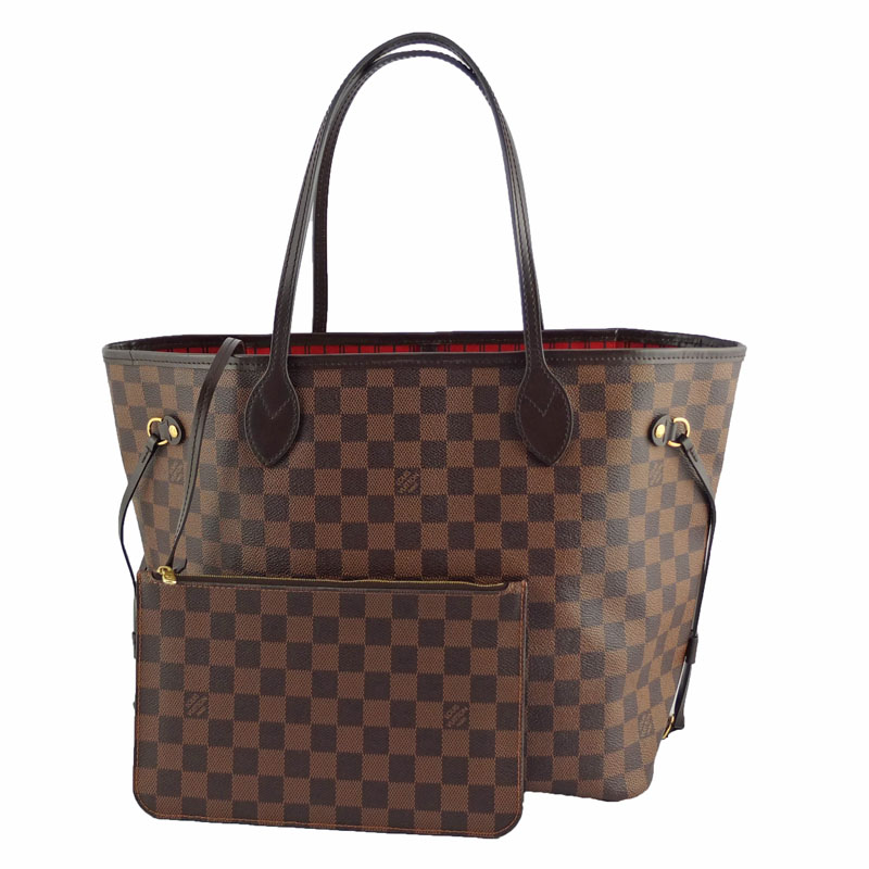 楽天市場】LOUIS VUITTON ルイヴィトン ダミエ ネヴァーフルMM