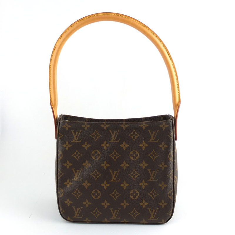 ルイ ヴィトン LOUIS VUITTON ルーピングMM M51146 ショルダーバッグ モノグラム レディース 【中古】