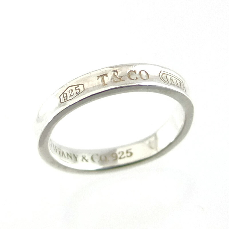 楽天市場】ティファニー TIFFANY & Co. 1837 ナロー リング 指輪 10号