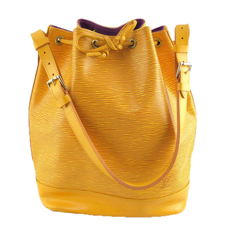 ルイ ヴィトン LOUIS VUITTON ノエ M44009 ショルダーバッグ エピ タッシリイエロー ゴールド金具 レディース 【中古】