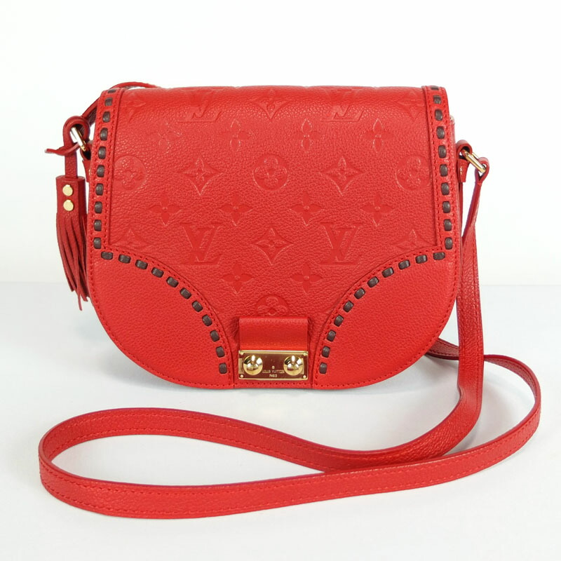 ルイ ヴィトン LOUIS VUITTON ジュノ　M43144　モノグラム・アンプラント　スリーズ　ショルダーバッグ　レディース 【中古】