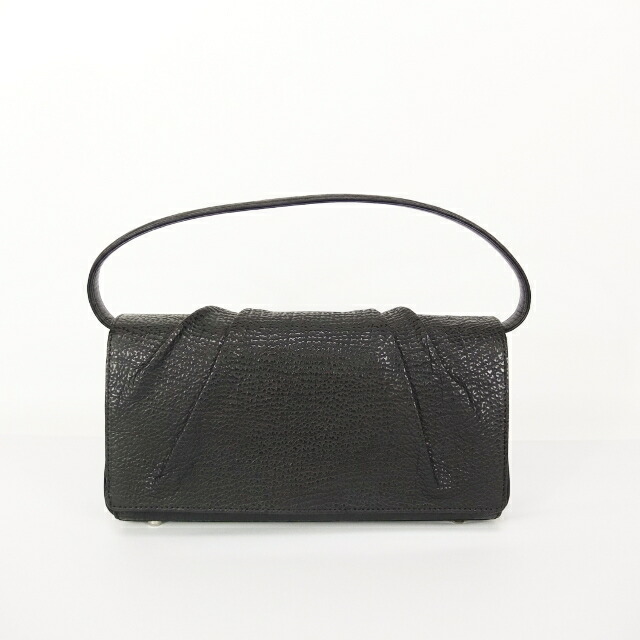 レザージュエルズ　LEATHER JEWELS シャークスキン　ショルダーバッグ　カリブシャーク　チェーンショルダー　【中古】 23,944円