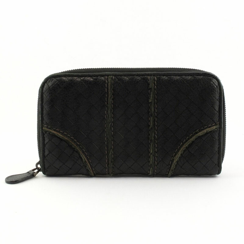 未使用品 BOTTEGA ボッテガヴェネタ イントレチャート ラウンドファスナー BOTTEGA VENETA 未使用品 ボッテガヴェネタ イントレチャート ラウンド