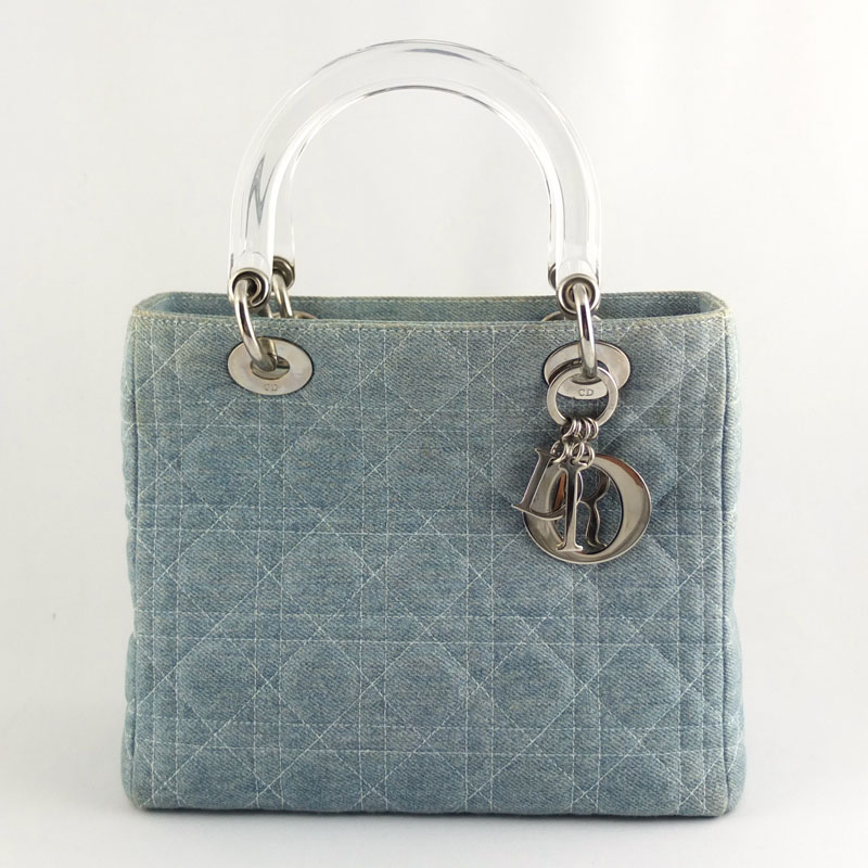 Dior レディディオール カナージュ デニム トートバッグ 2WAY 楽天市場】Christian Dior クリスチャン ディオール レディ