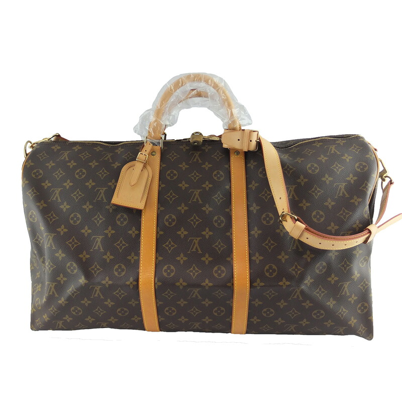 ルイ ヴィトン LOUIS VUITTON キーポル バンドリエール60 M41412 ボストンバッグ 2WAY御徒面子 モノグラム 【中古】