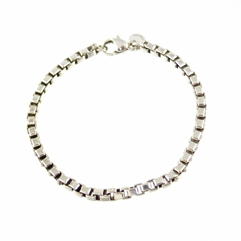 Tiffany & Co. スターリングシルバー925 ベネチアンブレスレット TIFFANY&Co.】ティファニー ベネチアン ブレスレット シルバー