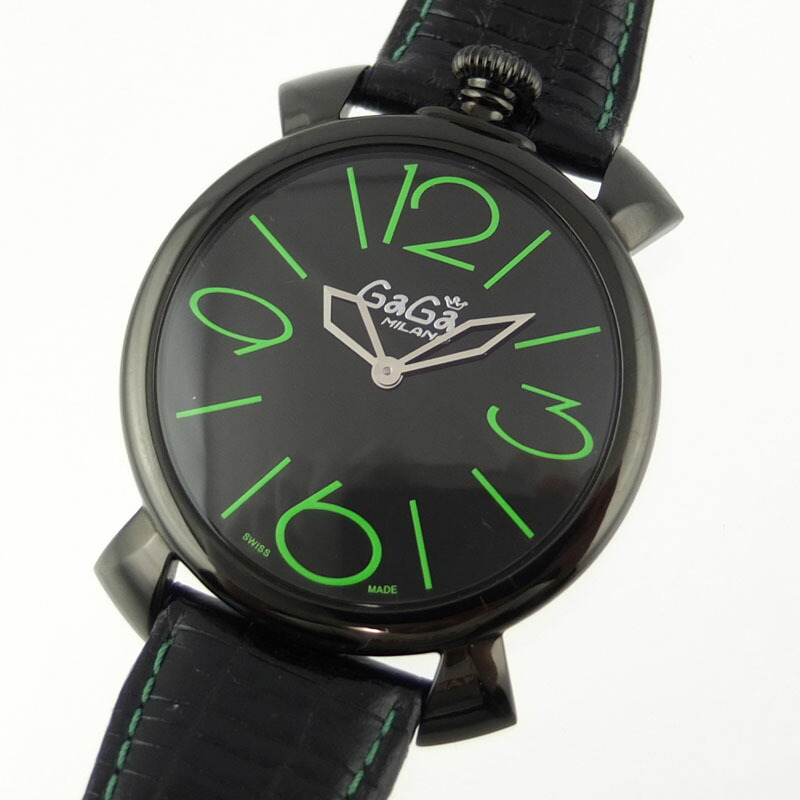 人気のピンク ★ GaGa MILANO ★ マニュアーレ シン46mm 5090.05 ガガ・ミラノ マヌアーレ シン46 腕時計 時計 ステンレス