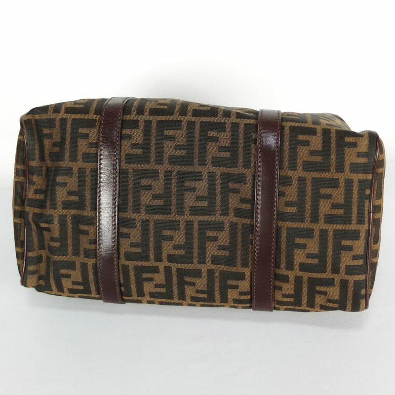 フェンディ FENDI ズッカ柄 ハンドバッグ ミニボストンバッグ
