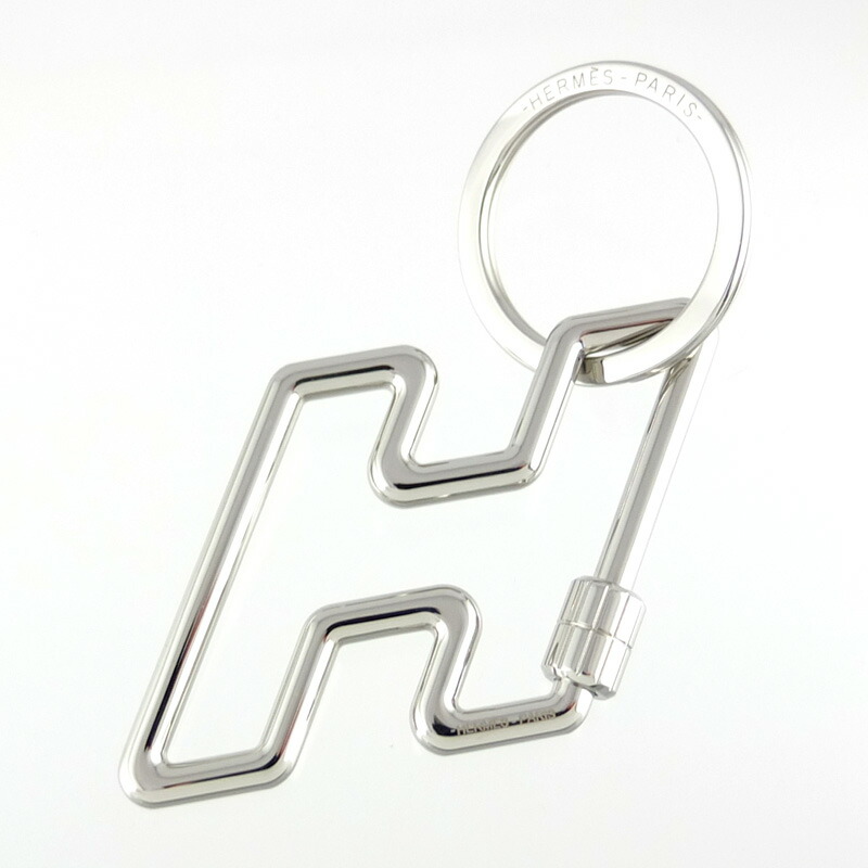 【#kk】✲HERMES エルメス キーリング Hロゴ シルバー✲ 楽天市場】エルメス H Too Speed キーリング 財布 レディース