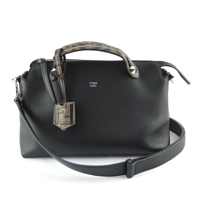 フェンディ FENDI バイザウェイ 並み並み 2WAY御徒面子 8BL146 黒いこと レディース 【中古】