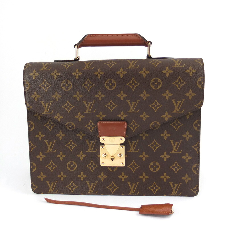 ルイ ヴィトン LOUIS VUITTON セルヴィエット コンセイエ 商行為御徒面子 ブリーフ容れもの モノグラム SP購入注文 特別購入注文 かしら文字入り口・入口 【中古】