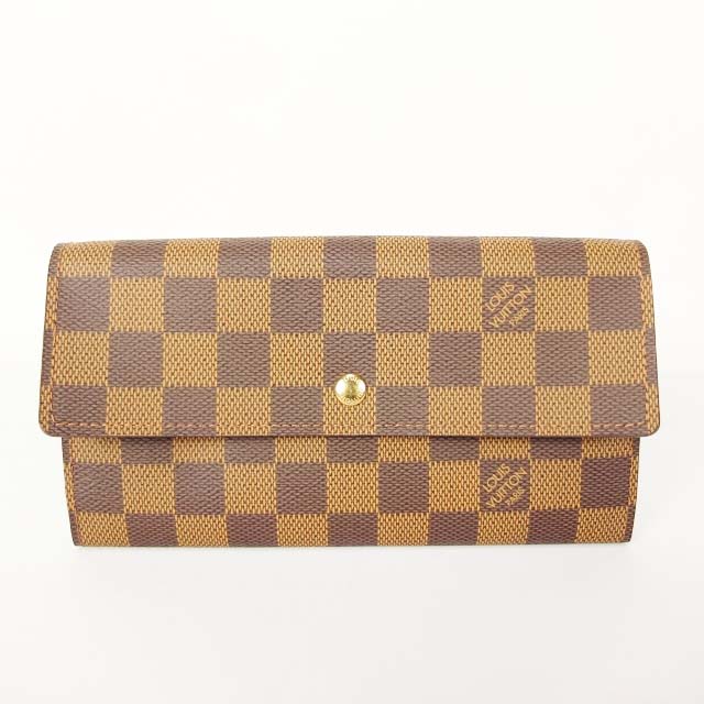 税込 ルイ ヴィトン LOUIS VUITTON ポルトフォイユ サラ 長財布 ダミエ