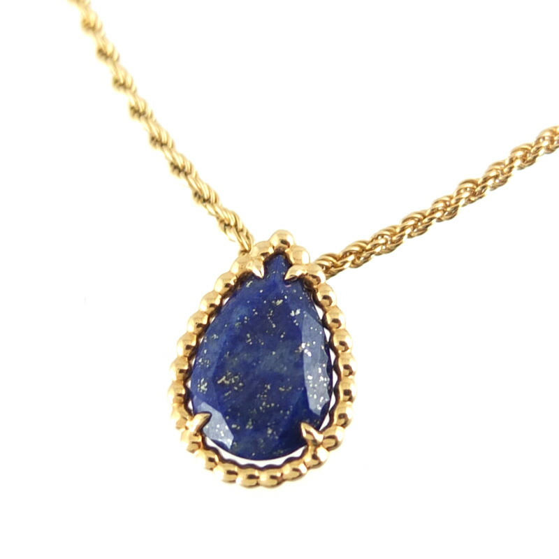 ブシュロン BOUCHERON セルパンボエム ペンダント スモール ネックレス ラピスラズリ K18YG イエローゴールド レディース 【中古】|リポーン 蔵の助