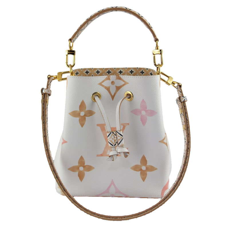 LOUIS VUITTON ルイヴィトン バイ・ザ・プール ネオノエMM M23080 ショルダーバッグ ベージュ ノワール レディース /253448【中古】 LOUIS VUITTON - LOUIS VUITTON ルイヴィトン バイ・ザ・プール