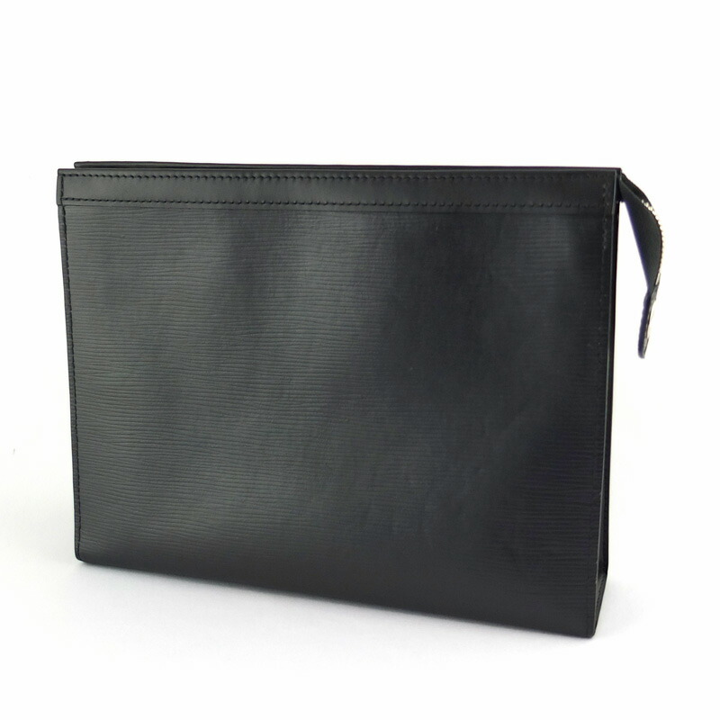 ルイ ヴィトン LOUIS VUITTON ポシェット ヴォワヤージュ M81326 クラッチペダル御徒面子 エピ ノワール 黒いこと メンズ 【中古】