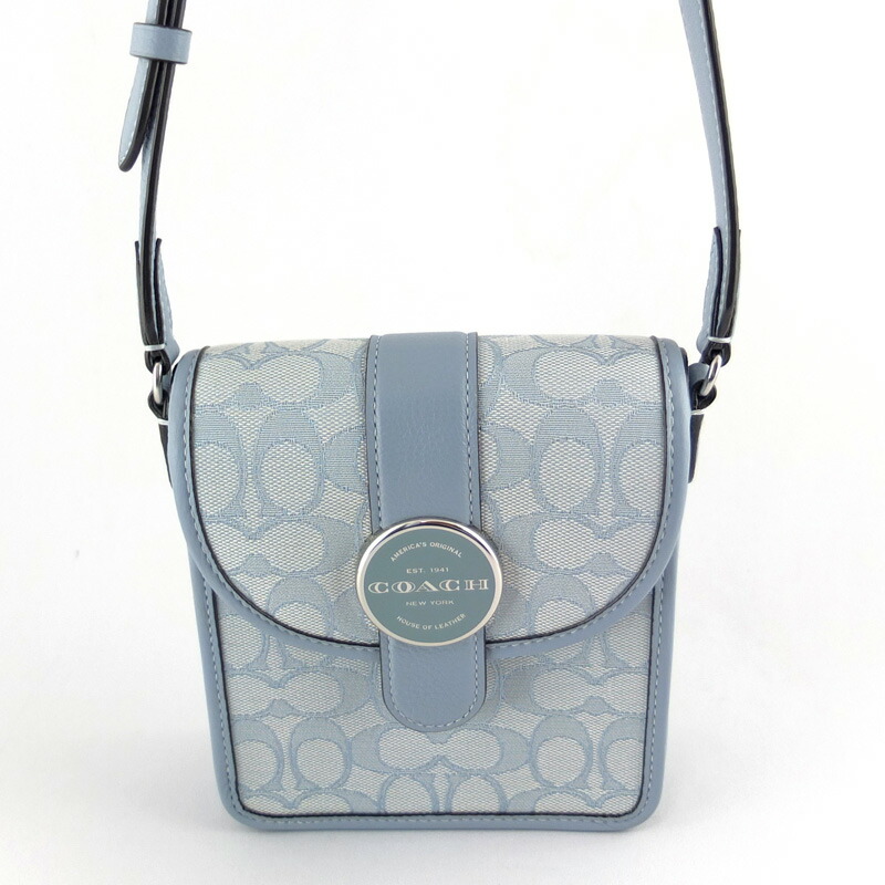 コーチ職 COACH 書き判 ショルダーバッグ C8321 帆布 レディース 【中古】
