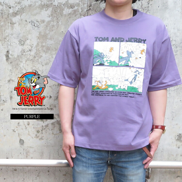 楽天市場 大感謝祭sale 30 Offクーポン対象 トムとジェリー Tシャツ メンズ レディース ユニセックス 大人 Tom Jerry 05 31 T J Comic半袖tシャツ 服 セール Sale 半袖 お揃い ペア ギフト プリント アメコミ Bigt Tシャツ ストリート ファッション Tシャツ M L