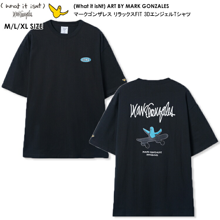★【 】 リラックスフィットロゴTシャツ★BTS 衣装★ 楽天市場】【10％OFF】SALE【what it isnt ART BY MARK GONZALES