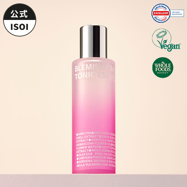 【あす楽】＜ISOI ( アイソイ )＞ ブレミッシュケア トニック エッセンス 130mL [ 化粧水 保湿 スキン トナー モイスチャー 韓国 コスメ オーガニック　天然由来成分 透明肌 敏感肌 乾燥肌 ]