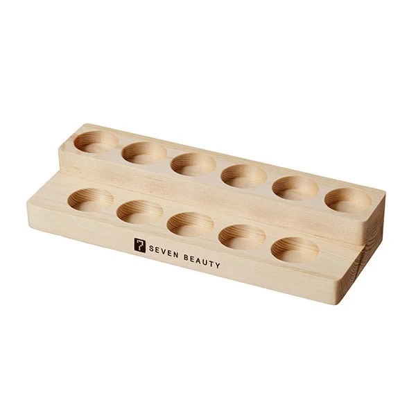 楽天市場】【アロマ ディスプレイスタンド】7本用 クルミ材