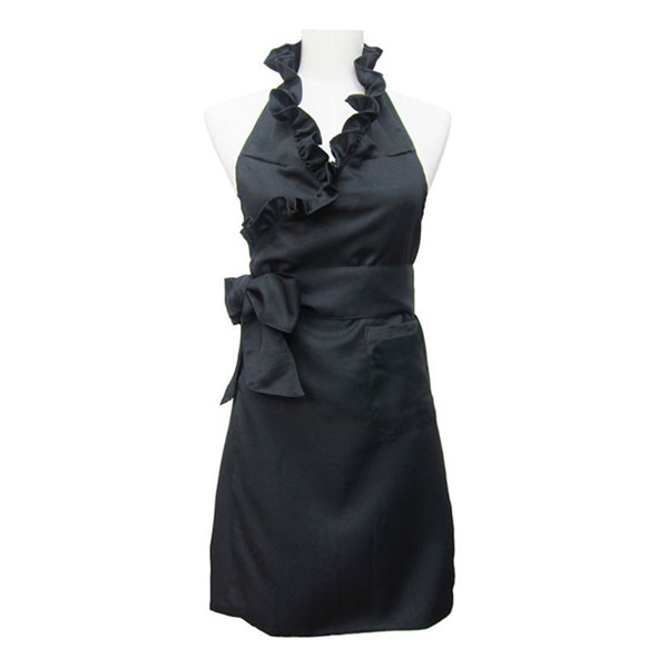 楽天市場】エプロン リボン フリル 首掛け 身丈90×身幅120cm