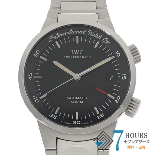 【120452】IWC インターナショナルウォッチカンパニー IW353702 GST アラーム ブラックダイヤル SS 自動巻き 修理明細書 当店オリジナルボックス 腕時計 時計 WATCH メンズ 男性 男 紳士【中古】