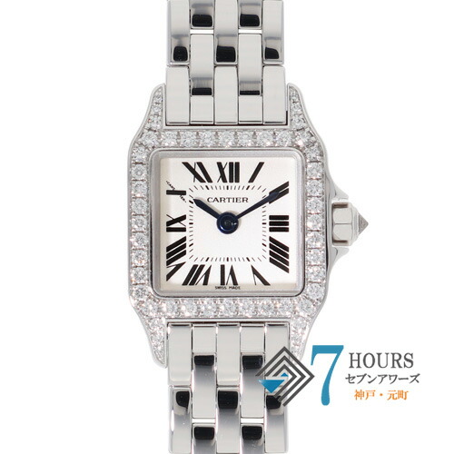 楽天市場】カルティエ サントスドゥモワゼル ミニ WF9005Y8