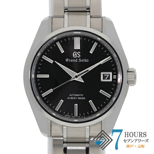【132552】SEIKO セイコー SBGH301 ヘリテージハイビート ブラックダイヤル SS 自動巻き ギャランティーカード 純正ボックス 腕時計 時計 WATCH メンズ 男性 男 紳士【中古】