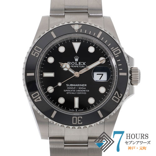 【141393】ROLEX ロレックス 126610LN サブマリーナ デイト ブラックダイヤル ランダム番 SS 自動巻き ギャランティーカード 純正ボックス 腕時計 時計 WATCH メンズ 男性 男 紳士 【未使用品】【中古】