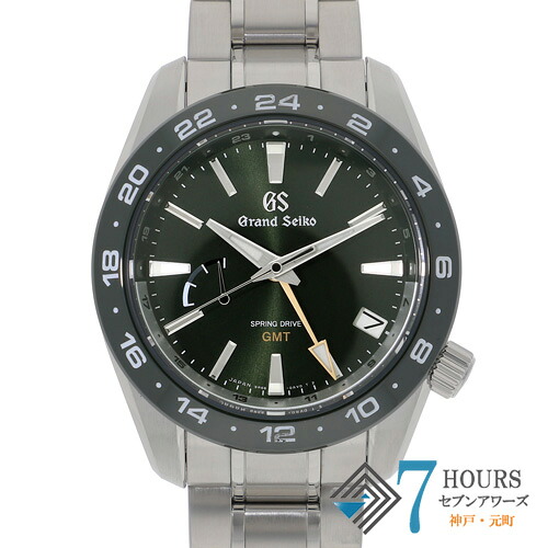 【141671】SEIKO セイコー SBGE257 9R66-0BB0 スポーツコレクション グリーンダイヤル SS スプリングドライブ ギャランティーカード 純正ボックス 腕時計 時計 WATCH メンズ 男性 男 紳士【中古】