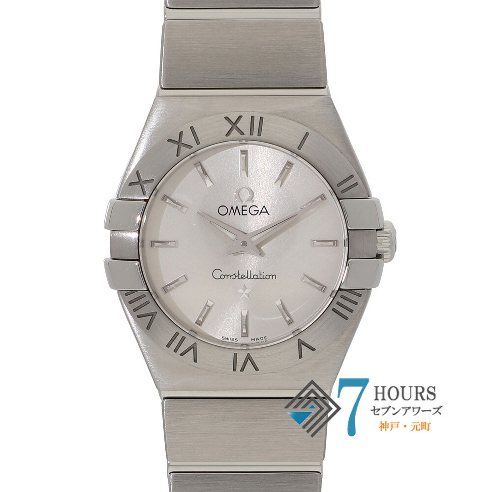 【147981】OMEGA オメガ 123.10.24.60.02.001 コンステレーション コンステレーションダイヤル SS クオーツ ギャランティーカード 当店オリジナルボックス 腕時計 時計 WATCH レディース 女性 女【中古】｜セブンアワーズ