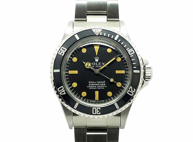 楽天市場】ロレックス ROLEX サブマリーナー 6536 ブラック文字盤 中古