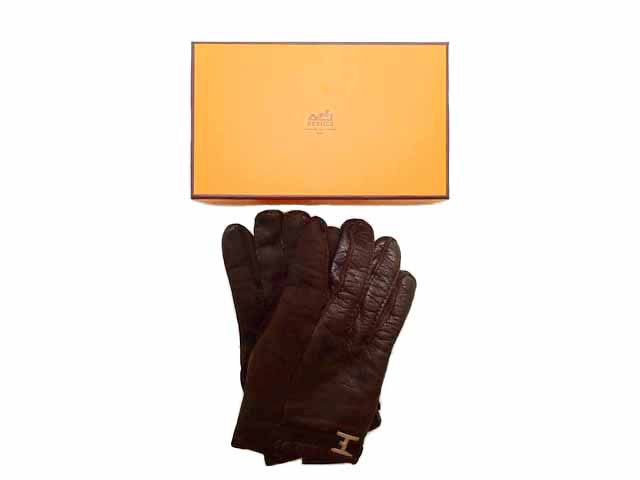 楽天市場】エルメス【HERMES】レザー グローブ/セリエ/手袋/スマホ対応