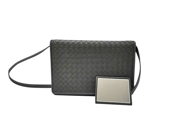 BOTTEGA VENETA ボッテガ・ヴェネタ Intrecciato イントレチャート Shoulder Clutch Bag 肩部 クラッチペダル 御徒面子 402503 V0016 【中古】AB価値づける