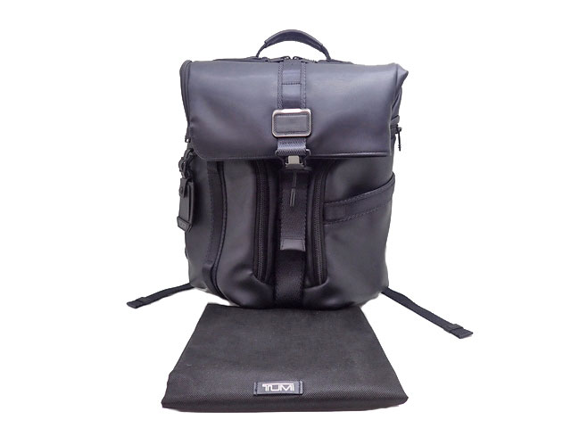 【美品】TUMI トゥミ　リュック　ビジネス　オールレザー　アルファ２ TUMI 特典付 正規品5年保証 トゥミ リュック メンズ ビジネス