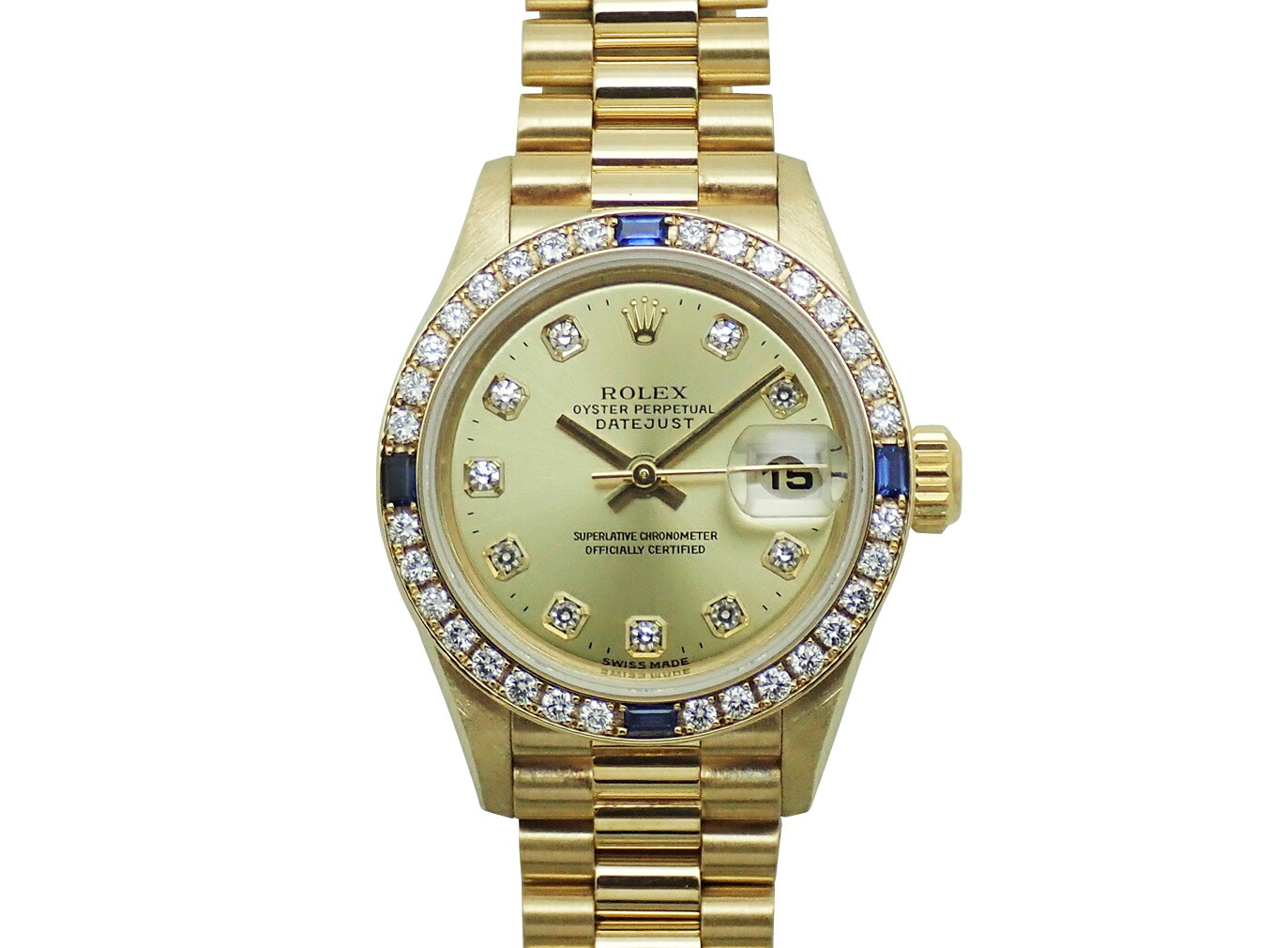 楽天市場】ロレックス ROLEX デイトジャスト 69068G 4Pルビー