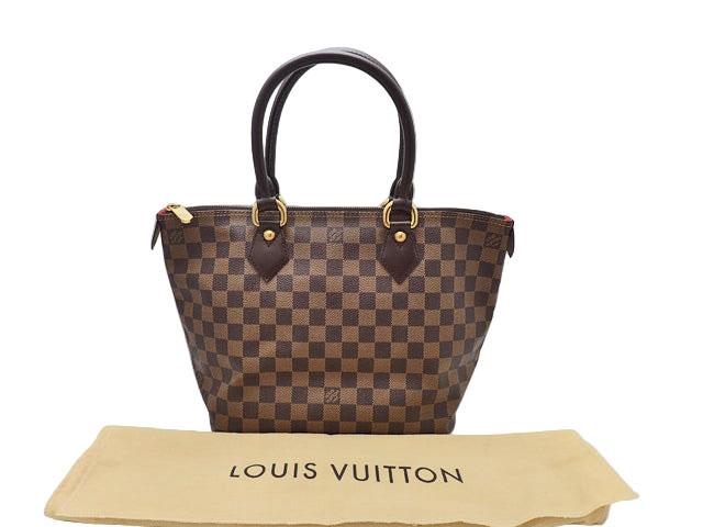 LOUIS VUITTON ルイヴィトン Damier Ebene ダミエ・エベヌ Saleya PM サレヤPM N51183 【中古】ABランク