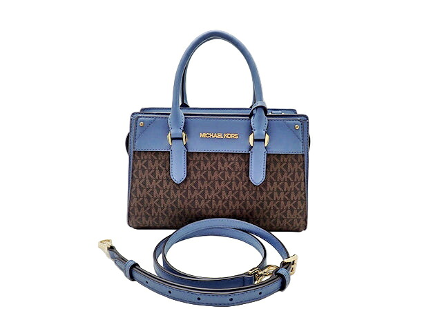 MICHAEL KORS マイケルコース MIRREN ミレン Small Satchel 2way Hand Bag サッチェル スモール 2WAY ハンドバッグ 35H1G9MS2B 【中古】ABランク