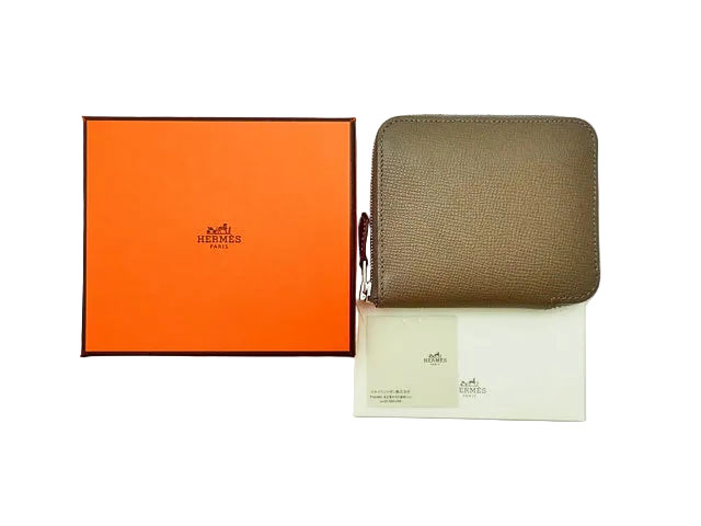 HERMES エルメス Azap Silk in Compact Wallet アザップ シルクイン コンパクト ウォレット【中古】Aランク