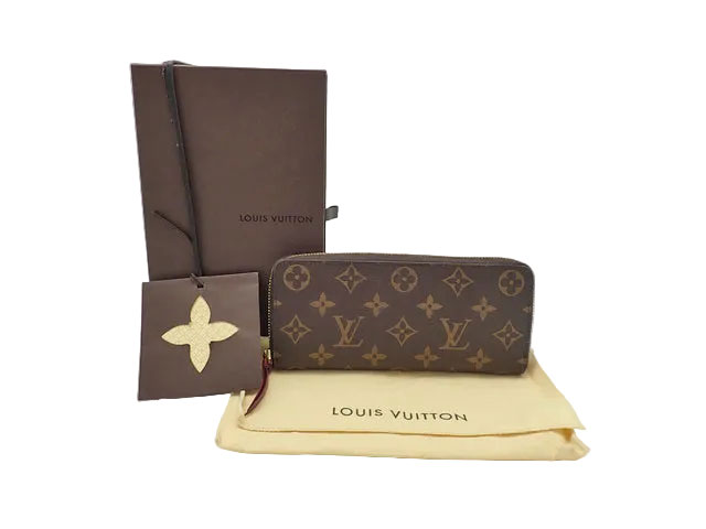 LOUIS VUITTON ルイヴィトン Monogram モノグラム Clemence Wallet ポルトフォイユ･クレマンス M60742【中古】Bランク
