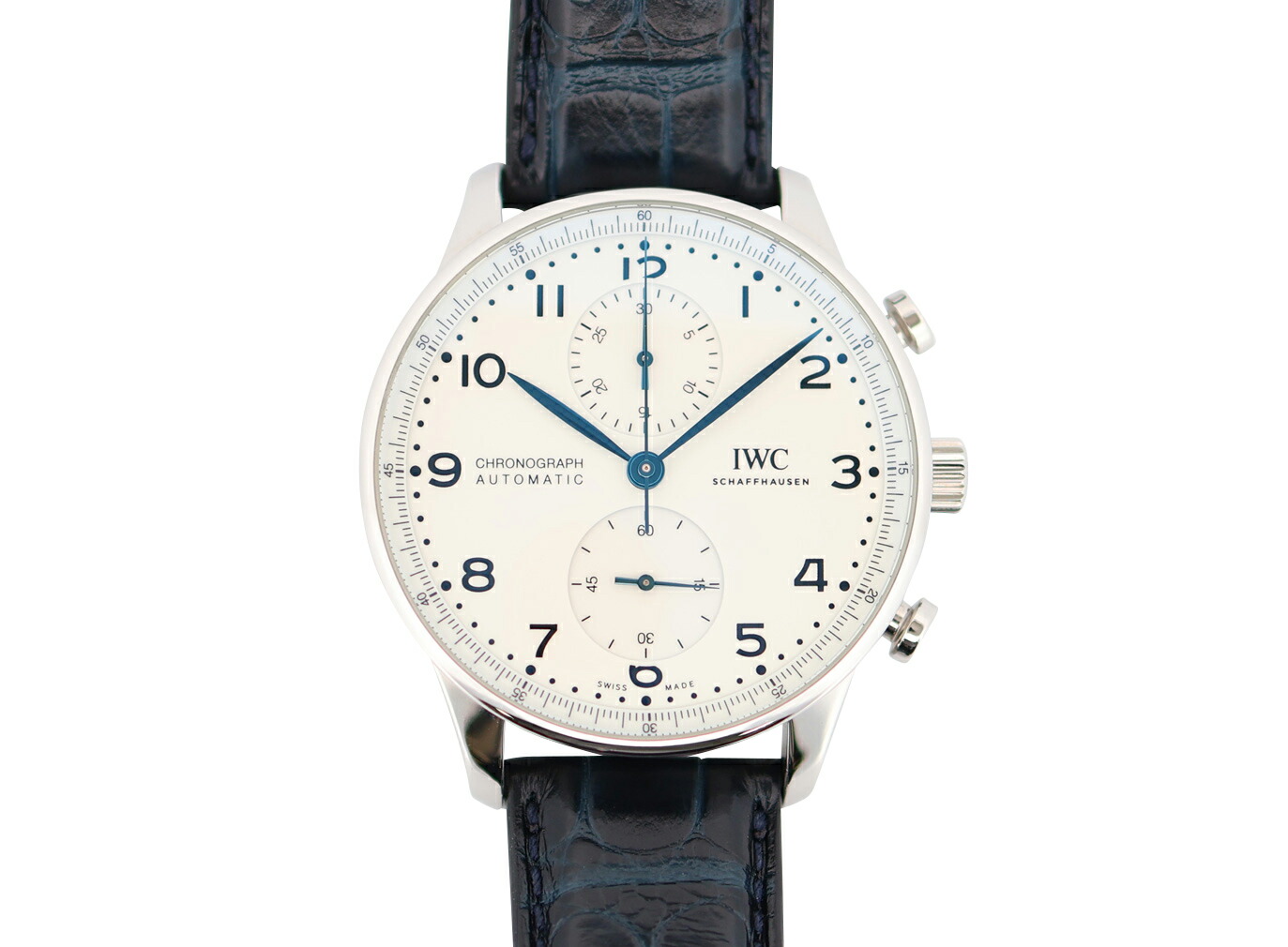 IWC ポルトギーゼ クロノグラフ 150イヤーズ IW371602 押さえる2000本 2019年・箱・お墨付き付【中古】
