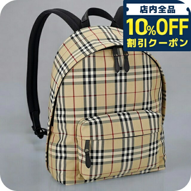 楽天市場】バ−バリ− リュック メンズ BURBERRY チェック