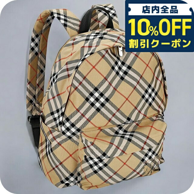 BURBERRY チェック柄　リュック 関税込】人気◇BURBERRY バーバリー◇チェック柄 バックパック