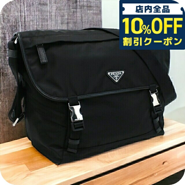 楽天市場】プラダ 斜め掛けショルダーバッグ メンズ PRADA TESSUTO