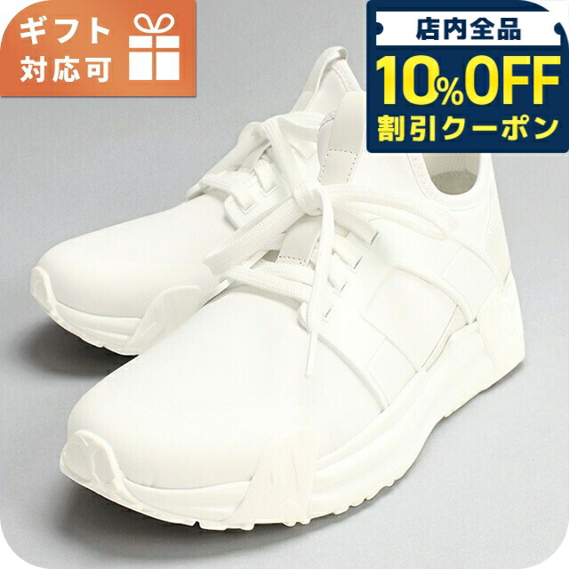 モンクレール　シューズ　美品 MONCLER (モンクレール) ラインロゴ ローカットスニーカー NEW
