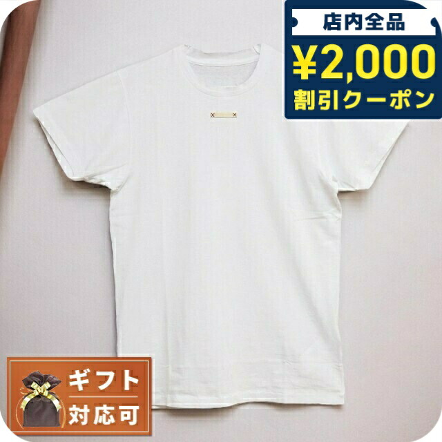 ＼2000円OFF+さらに9倍／ メゾンマルジェラ MAISON MARGIELA Tシャツ S50GC0667-S23867-100-M ユニセックス ホワイト｜腕時計のななぷれ select shop