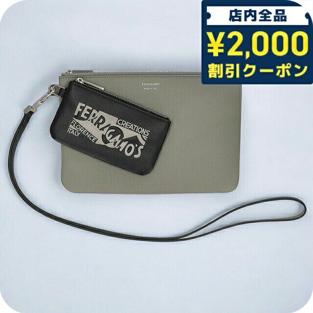 楽天市場】＼さらに+9倍☆ポイントUP／ フェラガモ ポーチ レディース