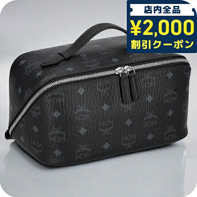 ＼2000円OFF+さらに9倍／ エム シー エム クラッチバッグ メンズ レディース MCM MXZESTT06 ブラック ビジネス 軽量 小さめ ミニバッグ ブランド 高級 おしゃれ プレゼント 男性 実用的 かっこいい