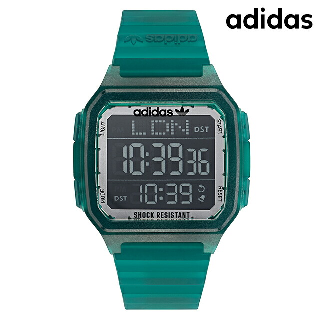 未使用 アディダス adidas 腕時計 メンズ AOST22076 グリーン adidas Originals アディダス STREET ストリート DIGITAL TWO